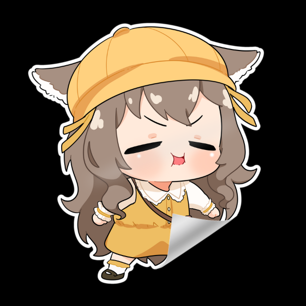 Hils Chibi Pout Sticker [001]